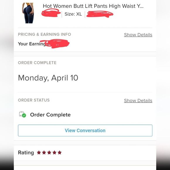 Hot Women Butt Lift Pants High Waist Yoga Compression Leggings Scrunch Trousers - Picture 7 of 8